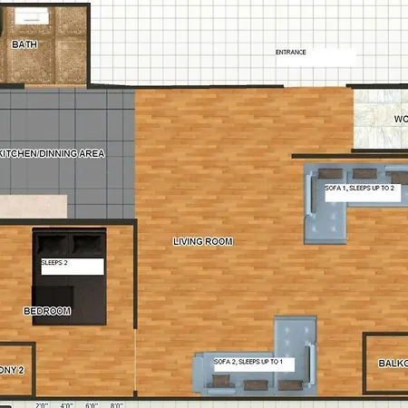 Appartement Central & South Park